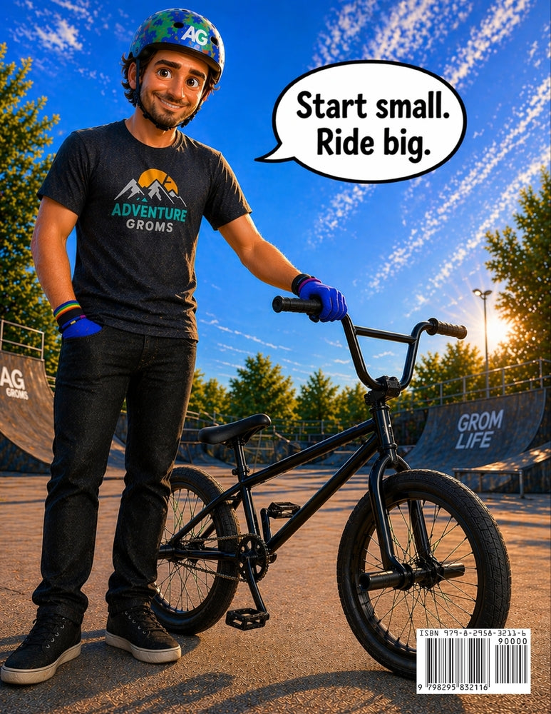 BMX Coloring Book for Kids & Adults | Adventure Groms | 50 Pages