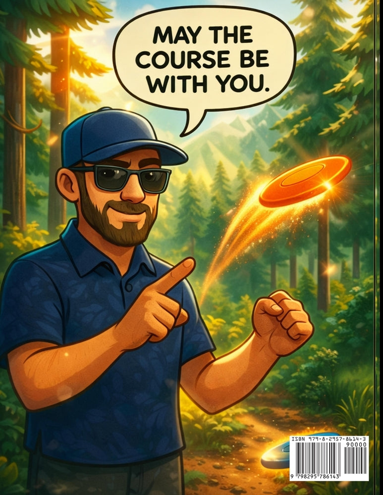 Disc Golf Coloring Book for Kids & Adults | Adventure Groms | 50 Pages