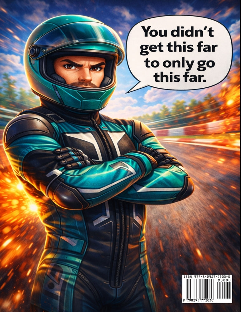 Motorcycle Racing Coloring Book for Kids & Adults | Adventure Groms | 50 Pages